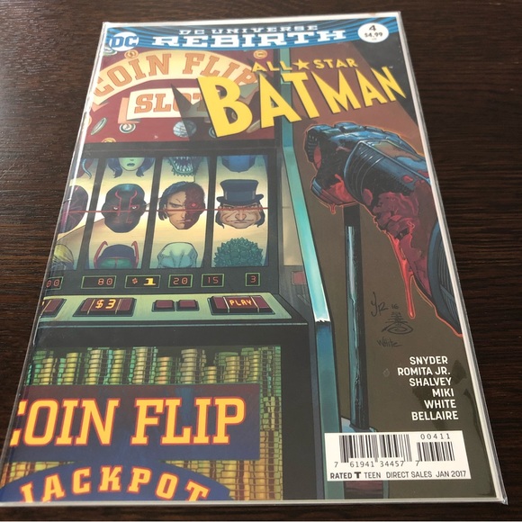 DC UNIVERSE REBIRTH: ALL STAR BATMAN #1-9 NM 2016/2017 DC COMICS - Picture 5 of 10